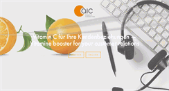 Desktop Screenshot of aic-services.com